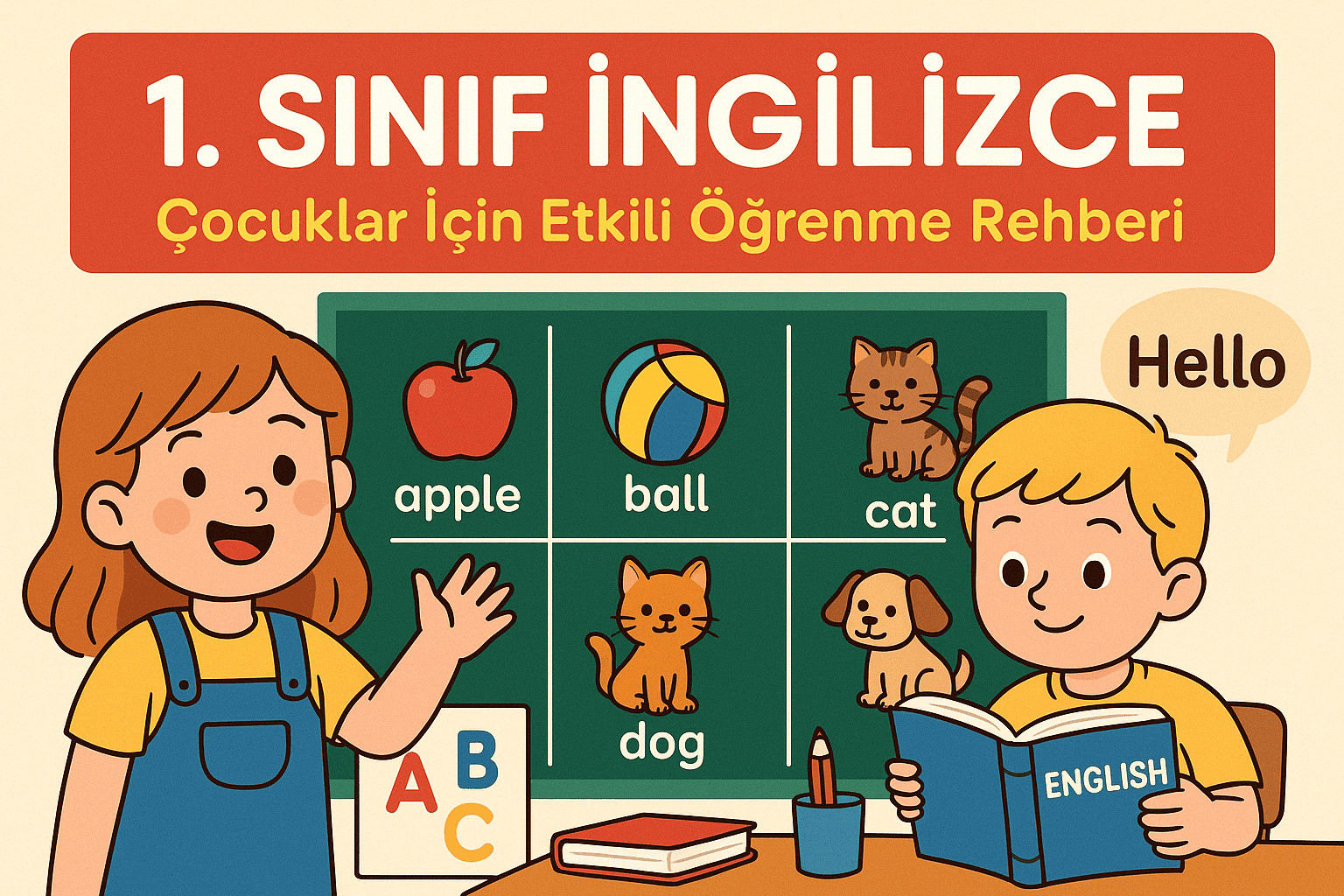 1. Sınıf İngilizce: Çocuklar İçin Etkili Öğrenme Rehberi