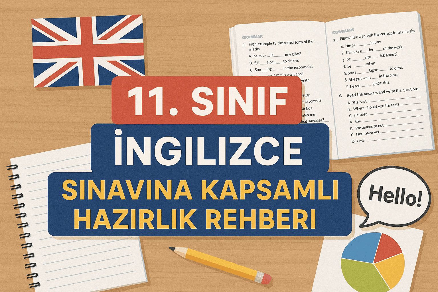 11. Sınıf İngilizce Sınavına Kapsamlı Hazırlık Rehberi