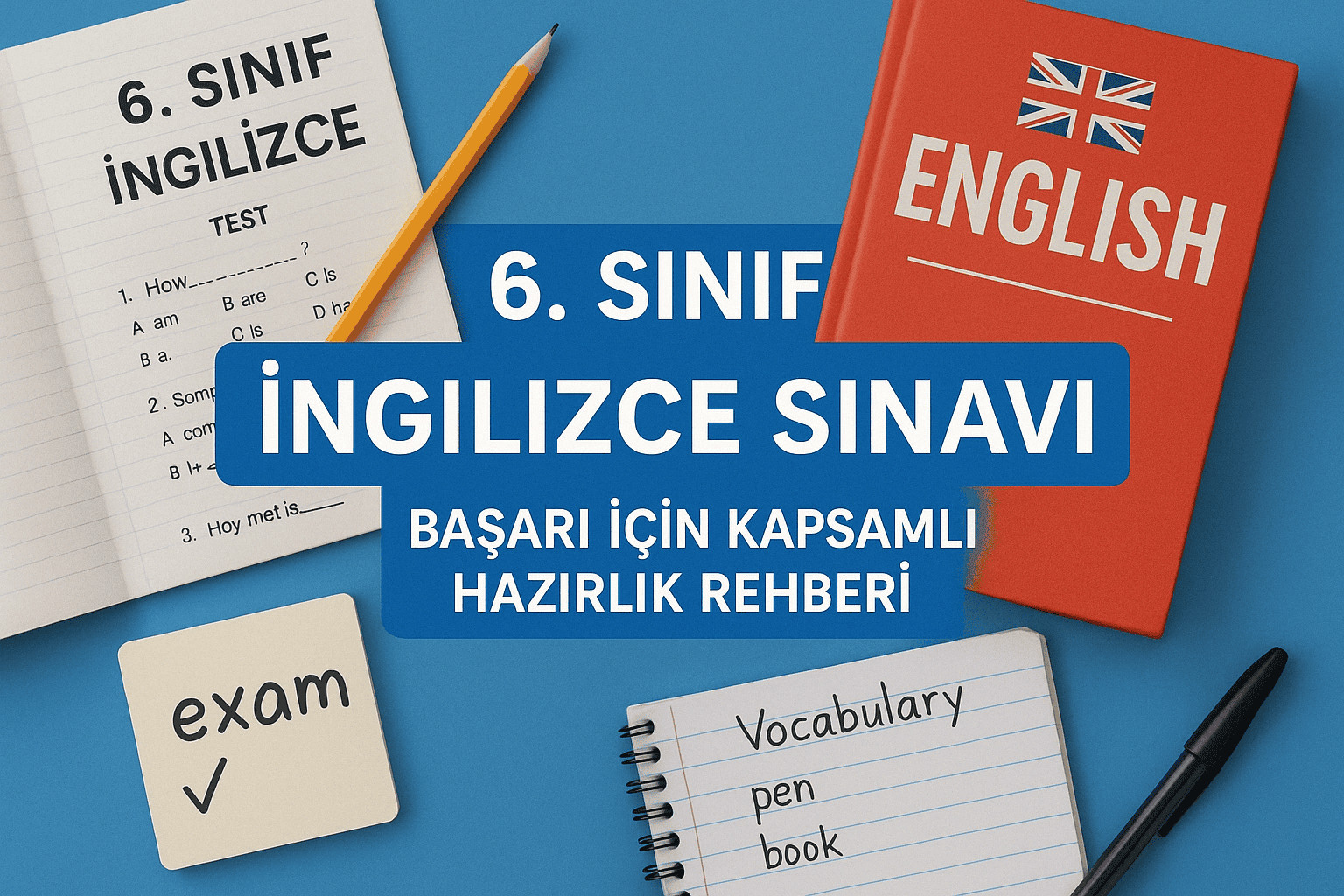 6. Sınıf İngilizce Sınavı: Başarı İçin Kapsamlı Hazırlık Rehberi