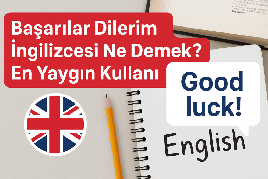 Başarılar Dilerim İngilizcesi Ne Demek? En Yaygın Kullanımlar