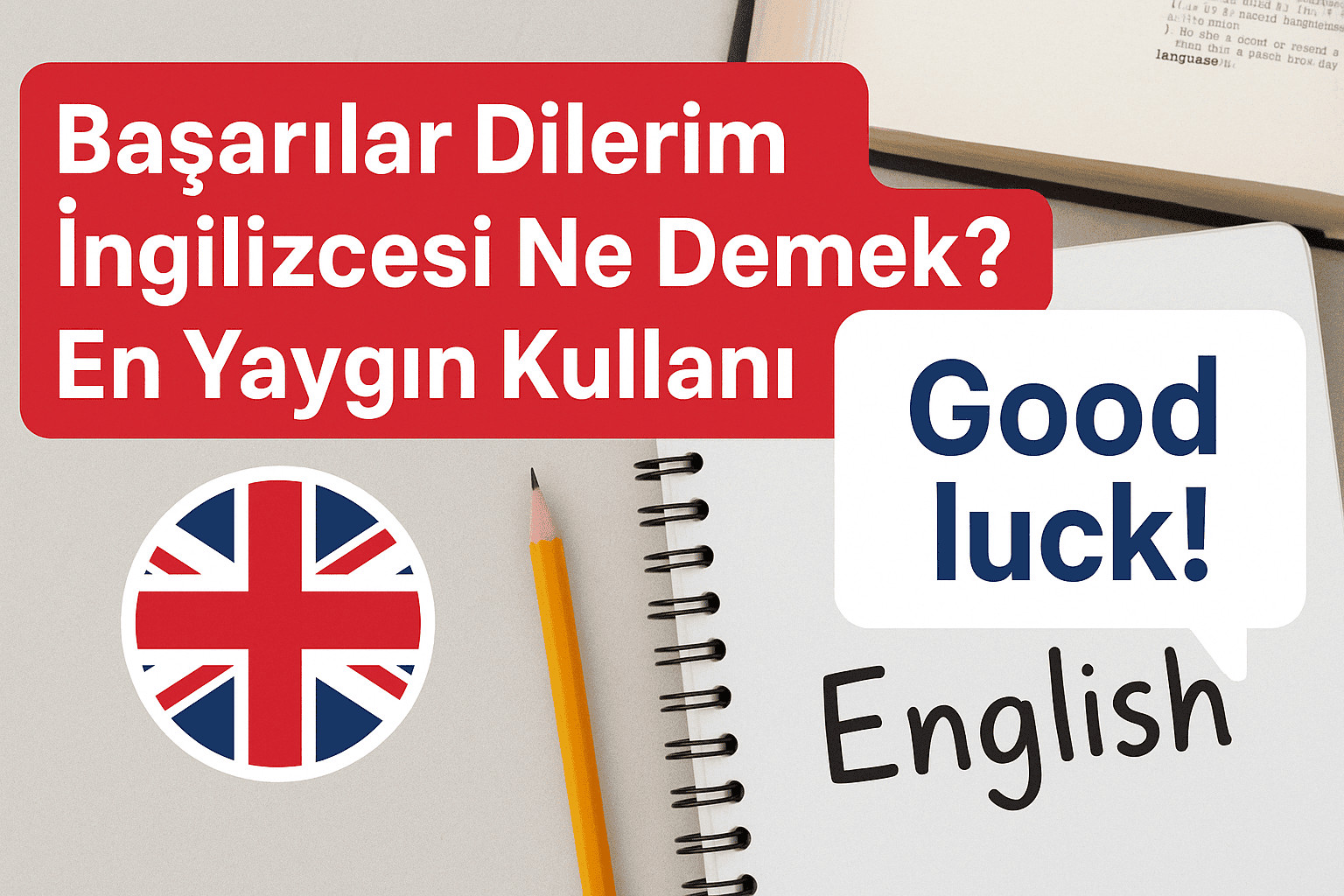 Başarılar Dilerim İngilizcesi Ne Demek? En Yaygın Kullanımlar