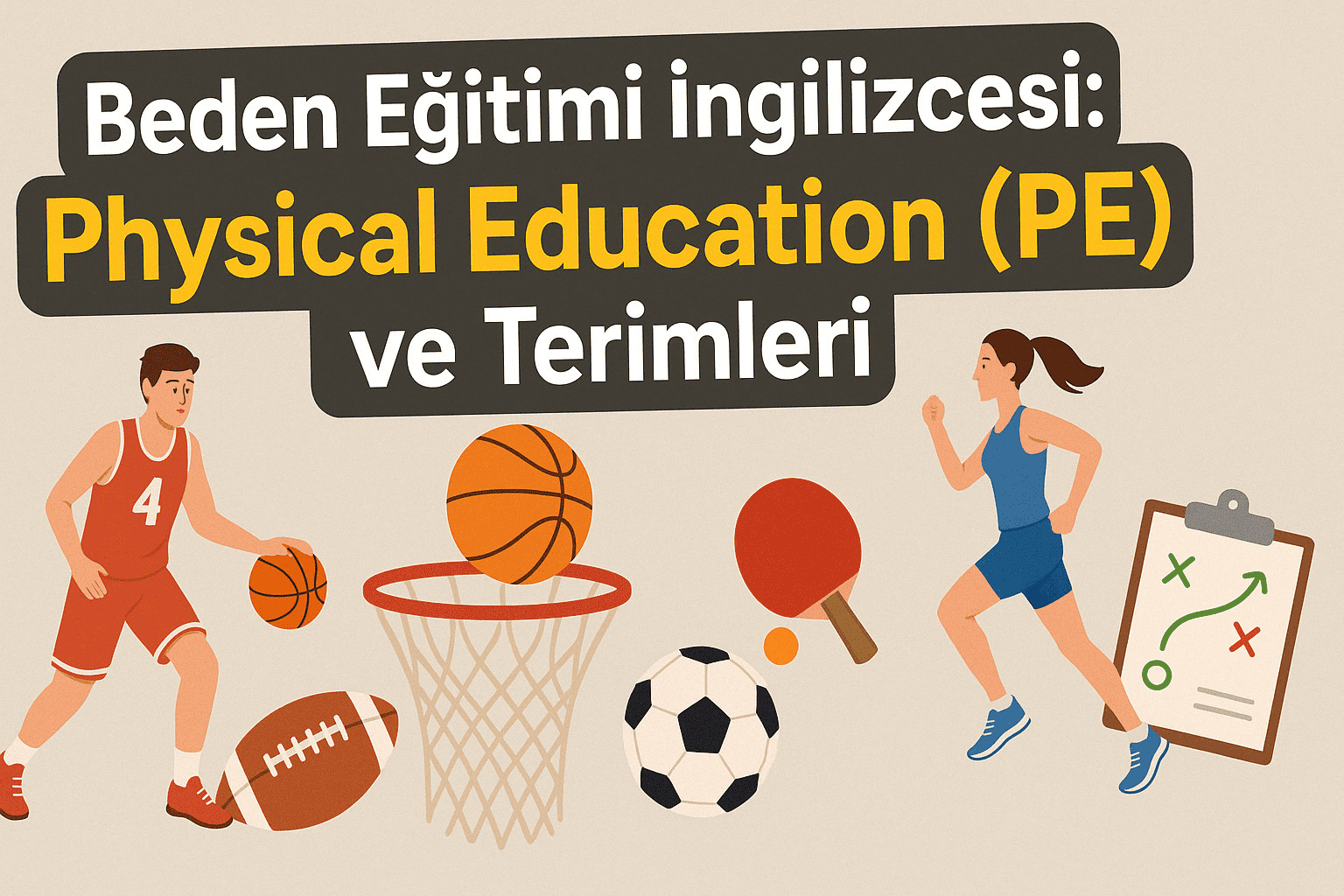 Beden Eğitimi İngilizcesi: Physical Education (PE) ve Terimleri