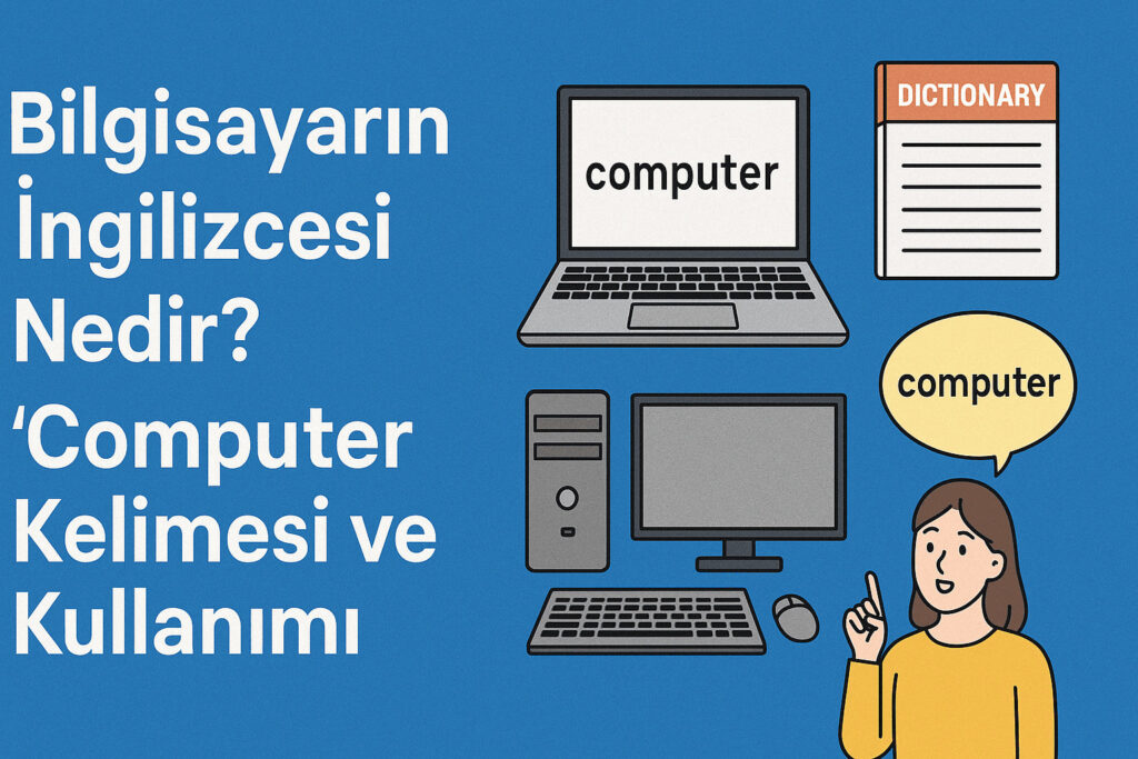 Bilgisayarın İngilizcesi Nedir? Computer Kelimesi ve Kullanımı - Full ...