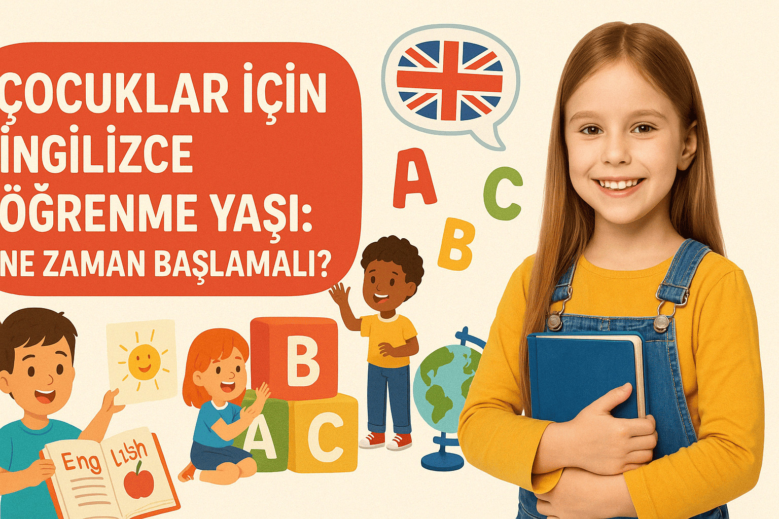 Çocuklar İçin İngilizce Öğrenme Yaşı: Ne Zaman Başlamalı?