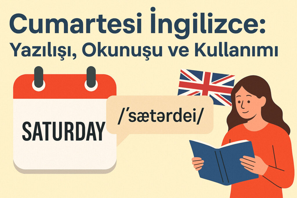 Cumartesi İngilizce: Yazılışı, Okunuşu ve Kullanımı