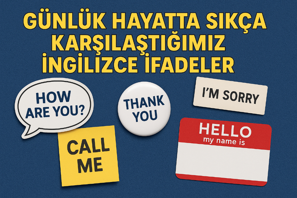Günlük Hayatta Sıkça Karşılaştığımız İngilizce İfadeler