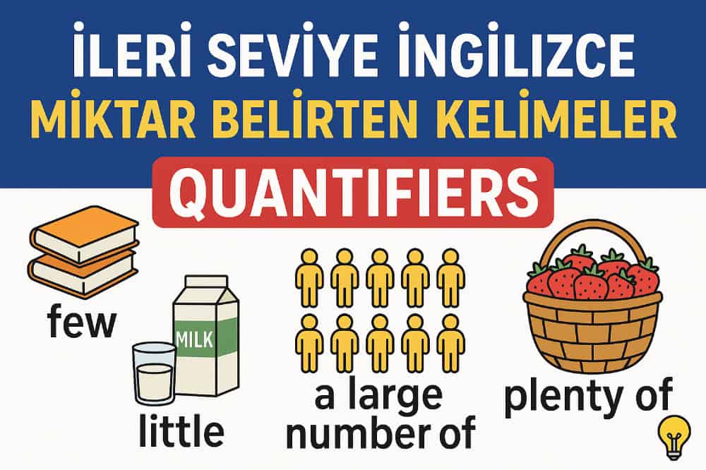 İleri Seviye İngilizce Miktar Belirten Kelimeler (Quantifiers)