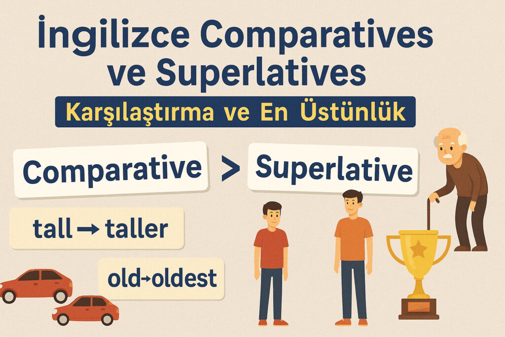 İngilizce Comparatives ve Superlatives: Karşılaştırma ve En Üstünlük