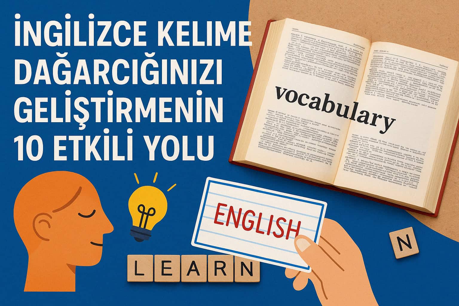 İngilizce Kelime Dağarcığınızı Geliştirmenin 10 Etkili Yolu