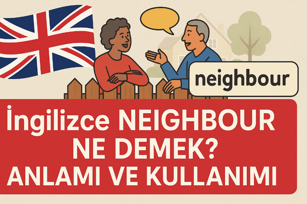 İngilizce Neighbour Ne Demek? Anlamı ve Kullanımı