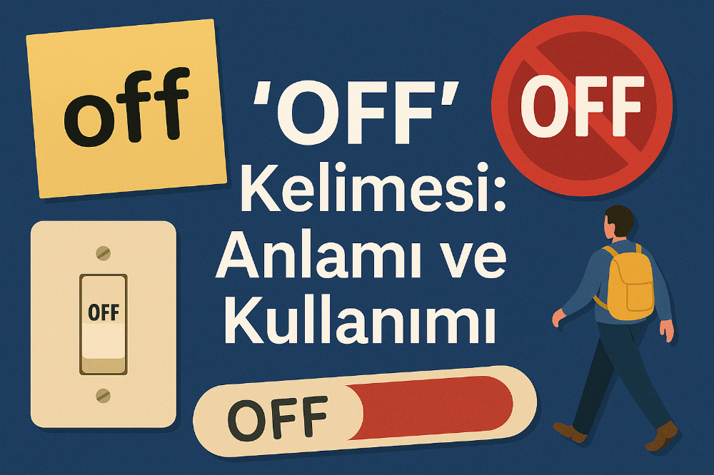İngilizce “Off” Kelimesi: Anlamı ve Kullanımı