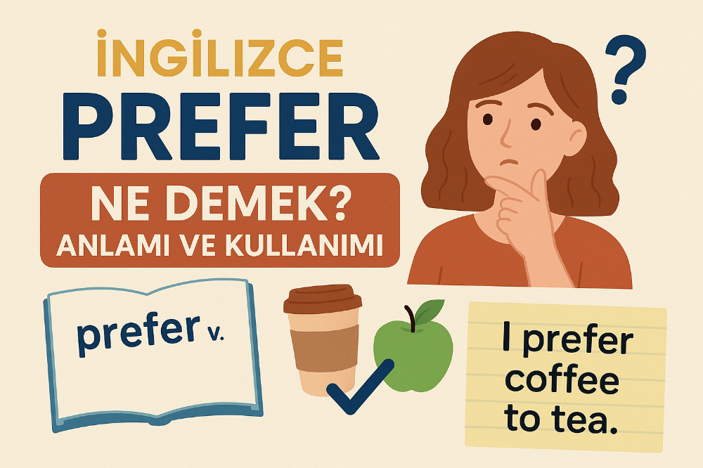 İngilizce Prefer Ne Demek? Anlamı ve Kullanımı
