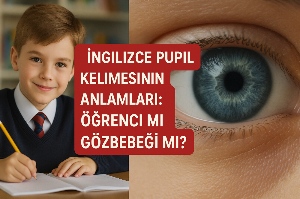 İngilizce Pupil Kelimesinin Anlamları: Öğrenci mi Gözbebeği mi?