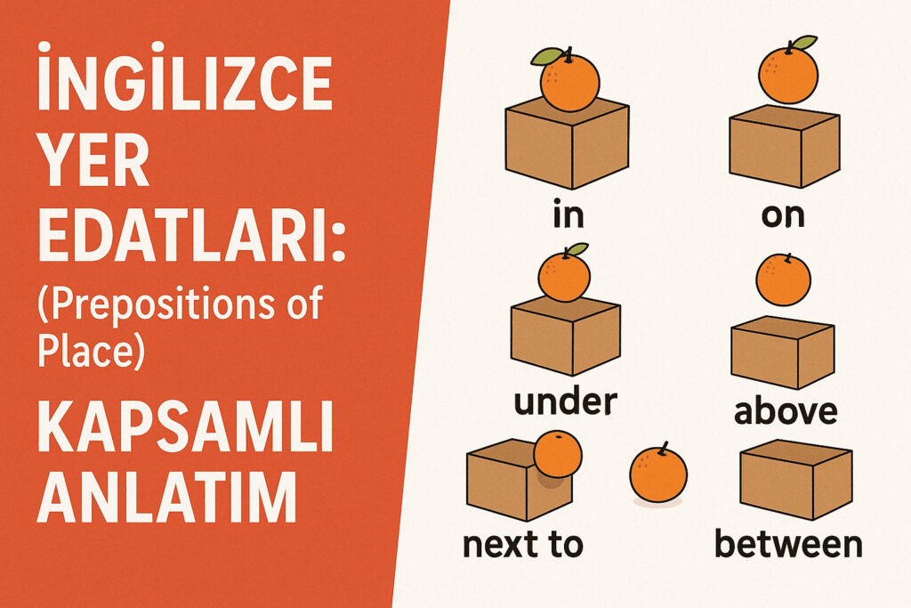 İngilizce Yer Edatları (Prepositions of Place): Kapsamlı Anlatım