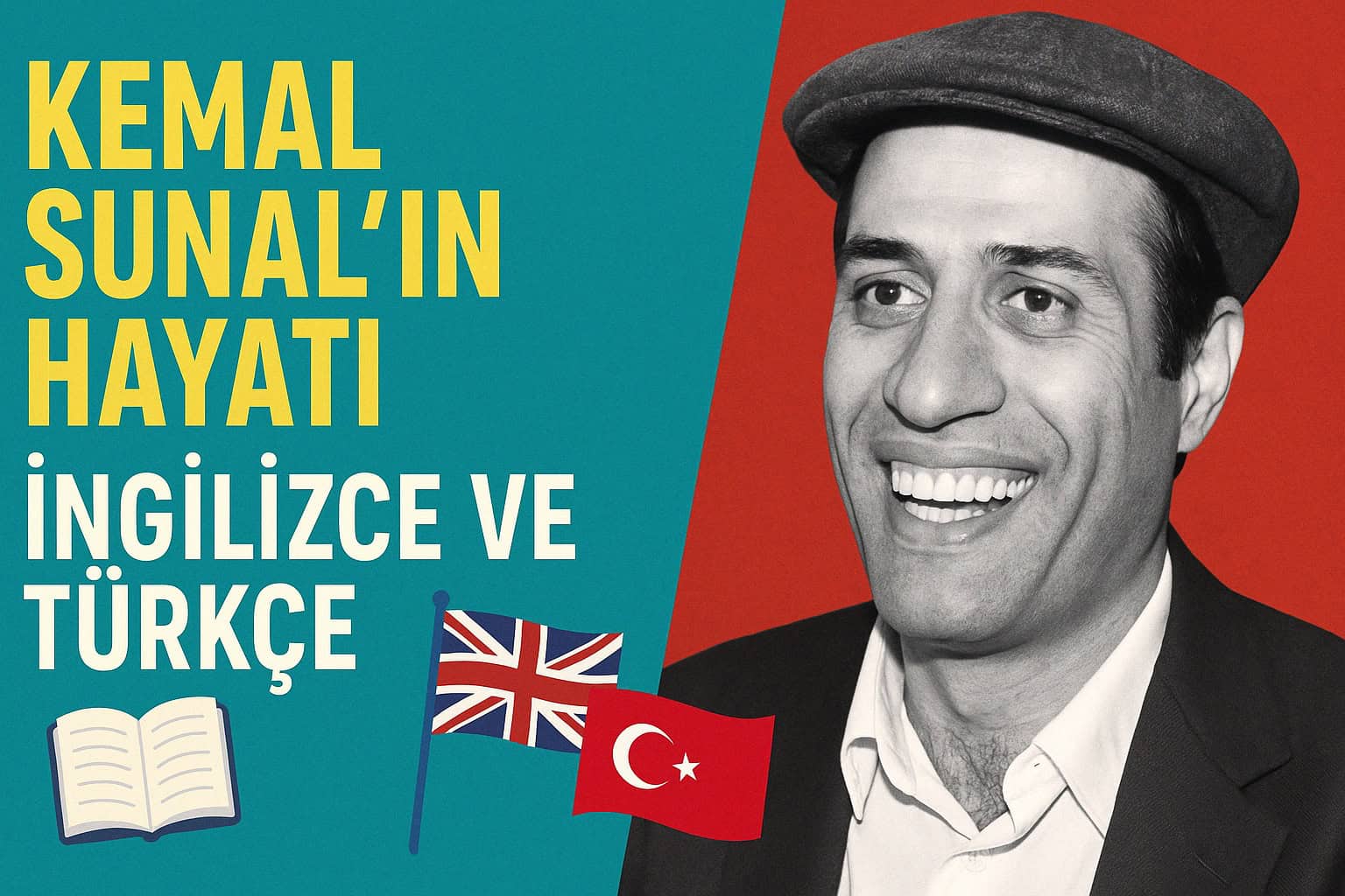 Kemal Sunal’ın Hayatı İngilizce ve Türkçe