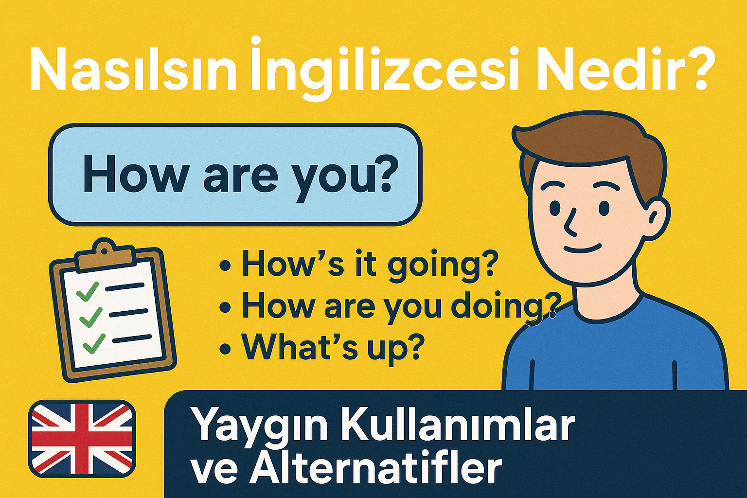 Nasılsın İngilizcesi Nedir? Yaygın Kullanımlar ve Alternatifler