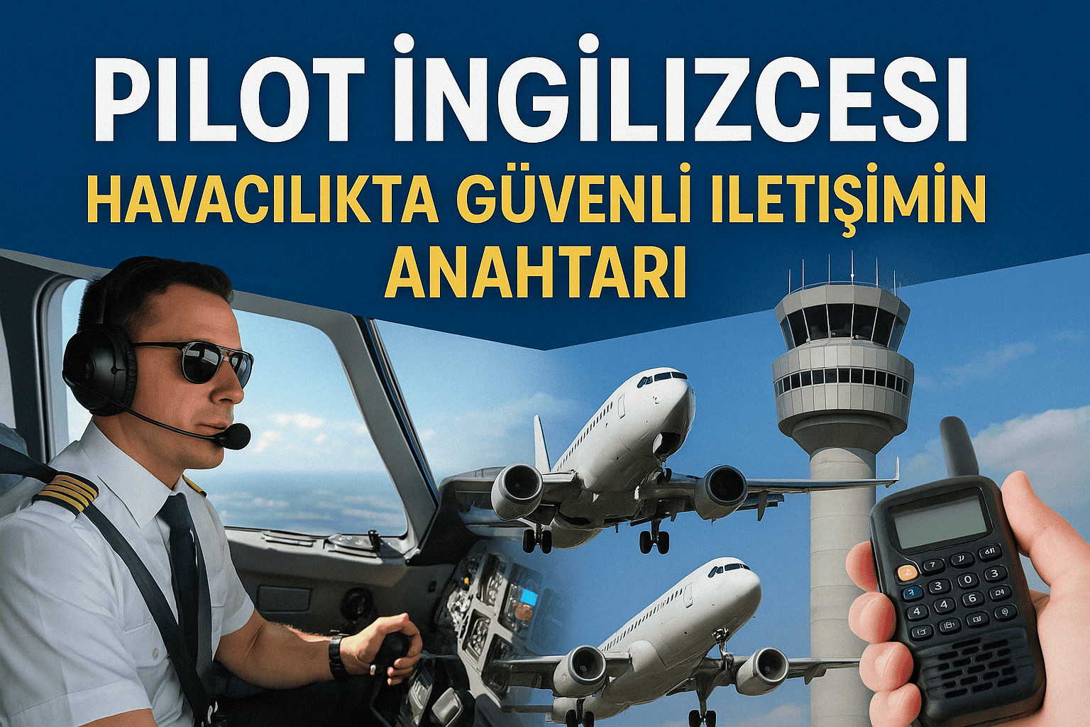Pilot İngilizcesi: Havacılıkta Güvenli İletişimin Anahtarı