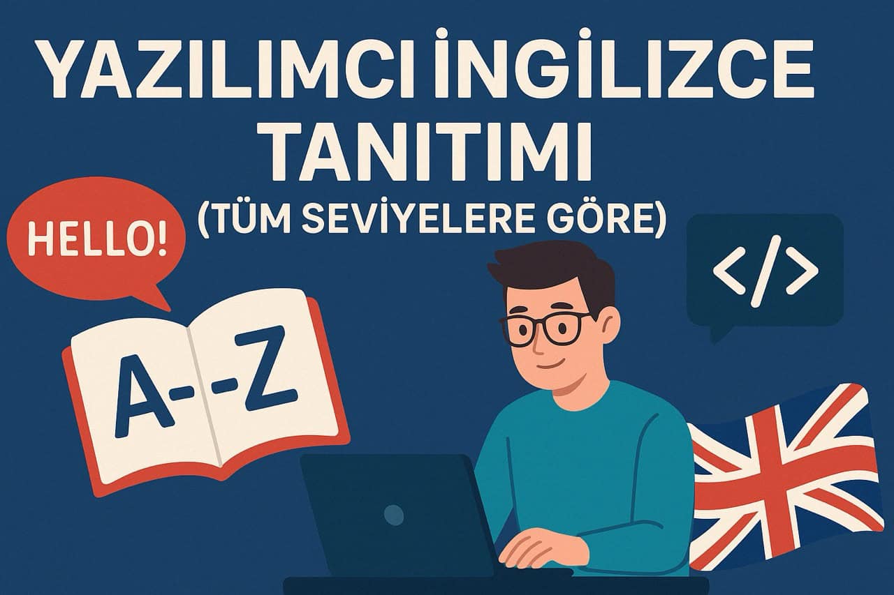 Yazılımcı İngilizce Tanıtımı (Tüm Seviyelere Göre) – Mesleki İngilizce Geliştirme Rehberi