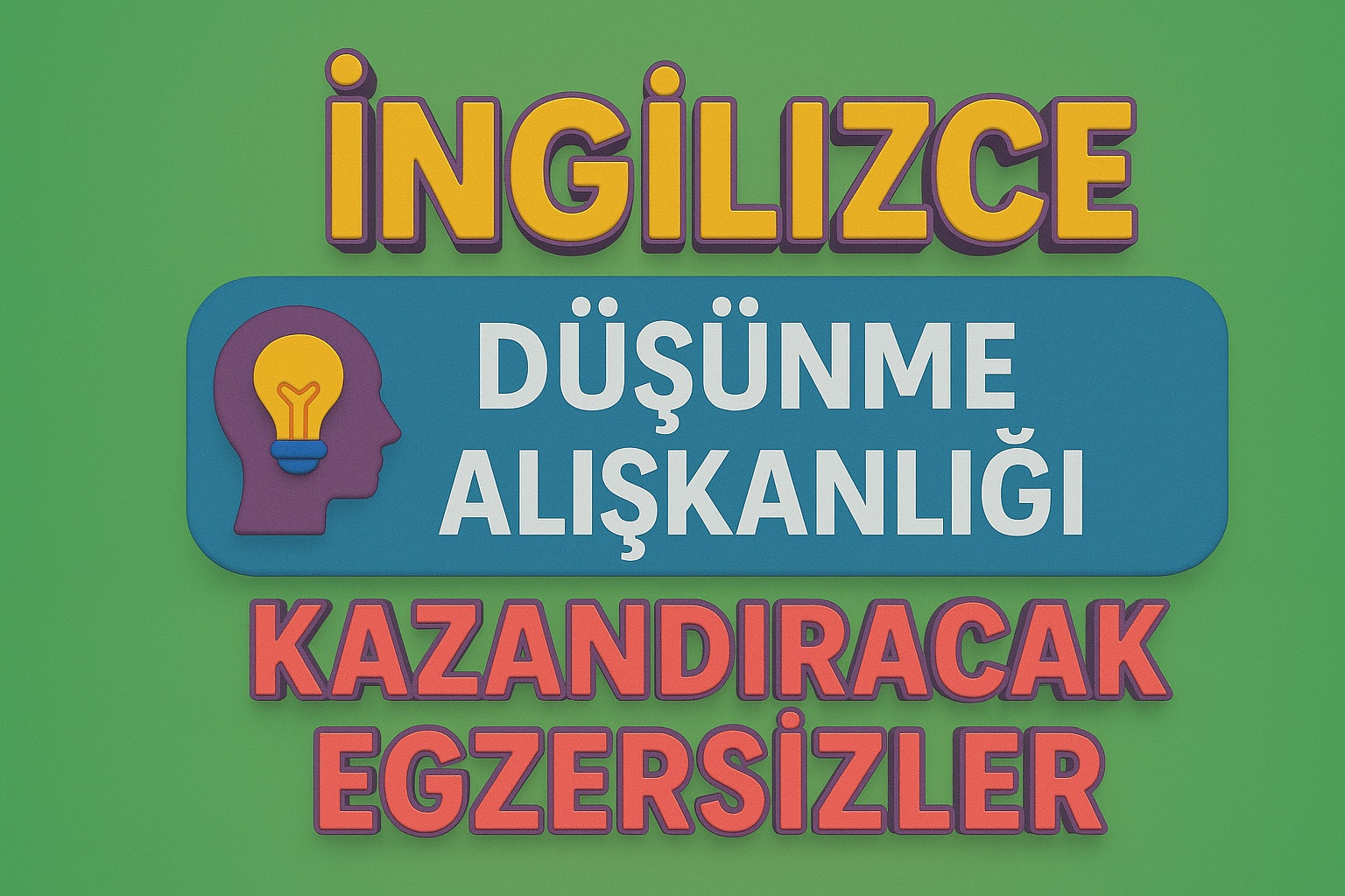 İngilizce Düşünme Alışkanlığı Kazandıracak Egzersizler